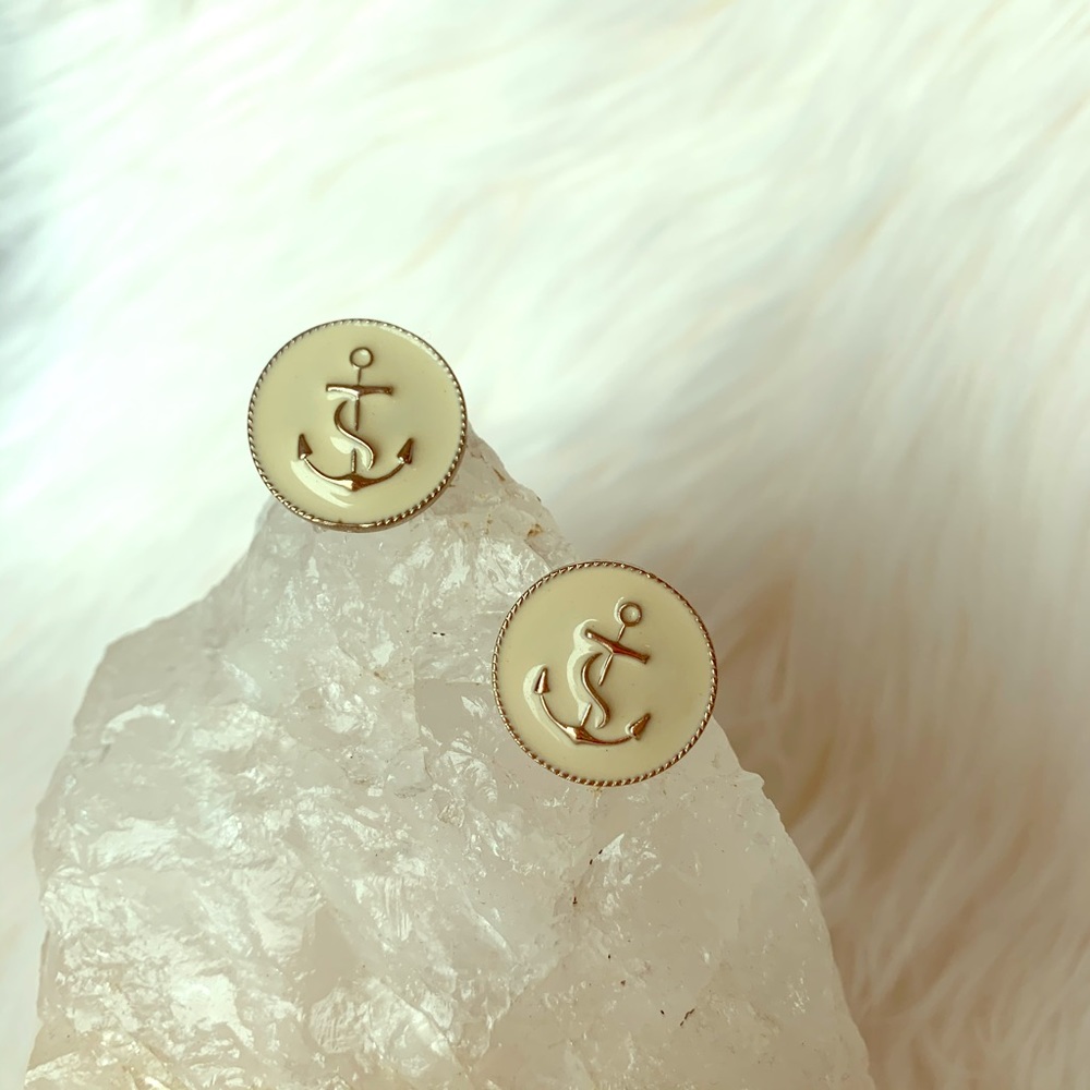 Nautical Enamel Pin Earrings